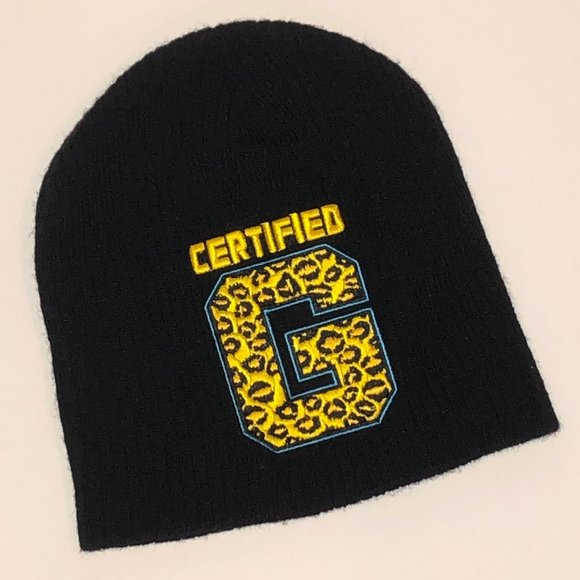 ❄️SALE NWOT WWE Authentic "Certified G" 2016 Beanie - Picture 1 of 5